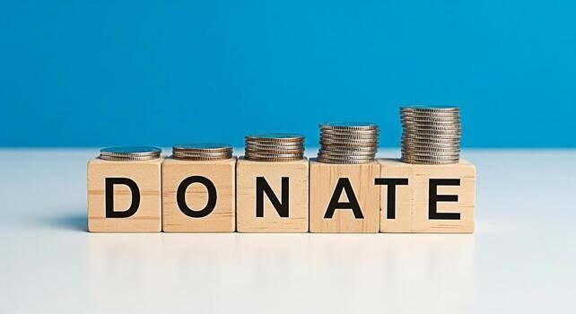 Finance team verifying donation records