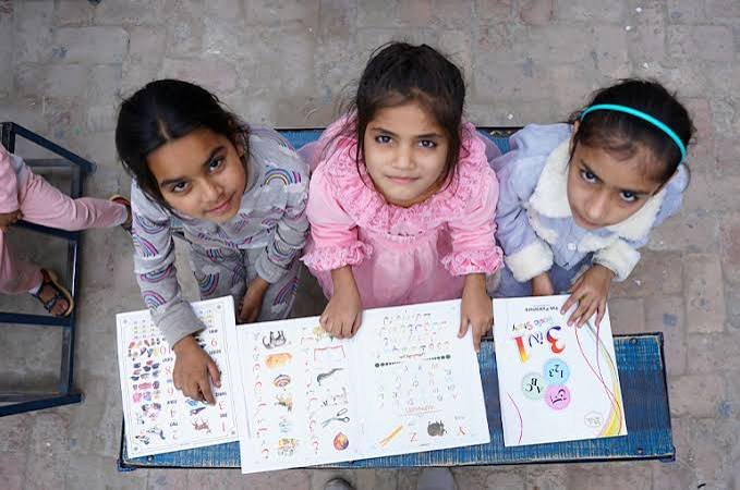 Orphan school enrollment